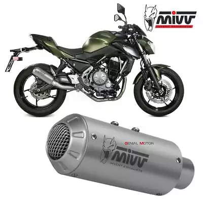 Mivv Complete Exhaust MK3 Inox For KAWASAKI Z 650 2017 > 2023 • £257.79